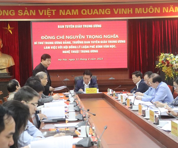 Trưởng ban Tuyên giáo Trung ương Nguyễn Trọng Nghĩa:  Chất lượng giải thưởng và con người được lựa chọn đều phải xứng đáng - Anh 4