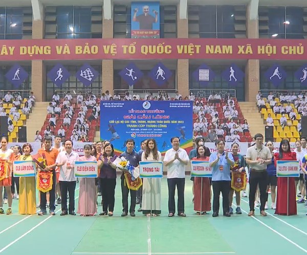 Giải cầu lông CLB các tỉnh, thành, ngành toàn quốc 2023 - Anh 1