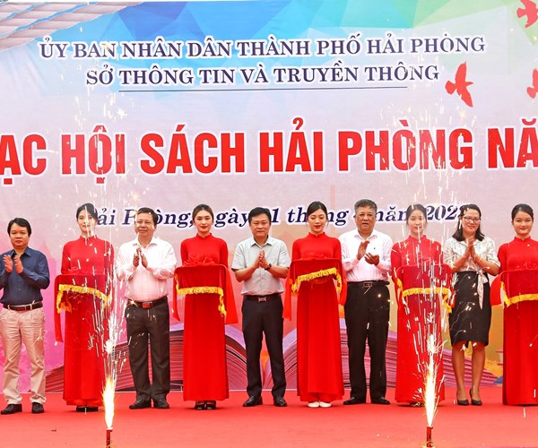Khai mạc Hội sách Hải Phòng năm 2023 - Anh 1