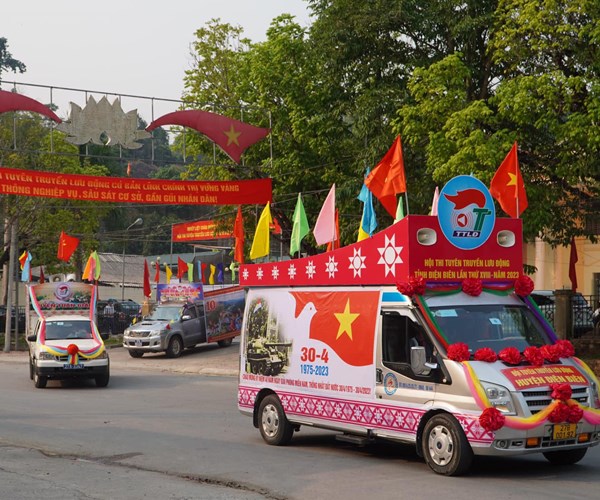 Khai mạc Hội thi Tuyên truyền lưu động tỉnh Điện Biên 2023 - Anh 2