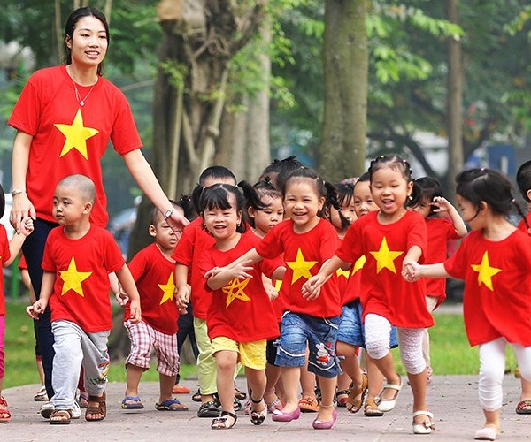 Tháng hành động vì trẻ em và Diễn đàn trẻ em Hải Dương 2023 - Anh 1