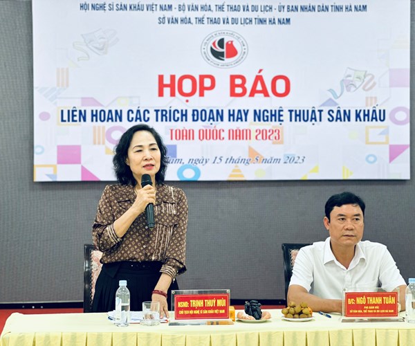 Gần 2.000 nghệ sĩ tụ hội tại Liên hoan các trích đoạn hay nghệ thuật sân khấu - Anh 1