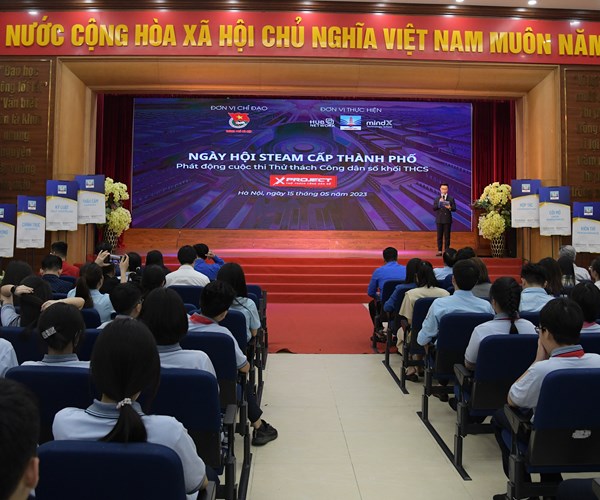 Ngày hội STEAM là nơi tỏa sáng của các tài năng công nghệ nhí - Anh 2