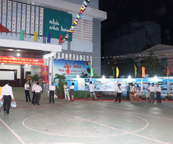 Kiên Giang: Sắp xếp hoạt động Trung tâm VHTT và Học tập cộng đồng xã, phường, thị trấn - Anh 1