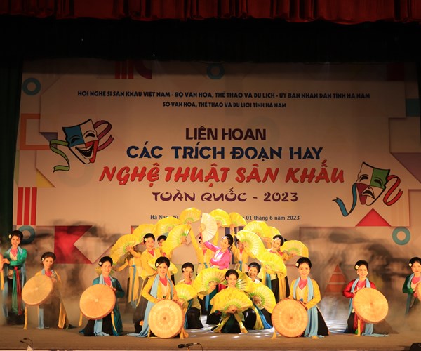 Khai mạc Liên hoan các trích đoạn hay nghệ thuật sân khấu toàn quốc năm 2023 - Anh 2