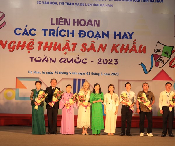Khai mạc Liên hoan các trích đoạn hay nghệ thuật sân khấu toàn quốc năm 2023 - Anh 5