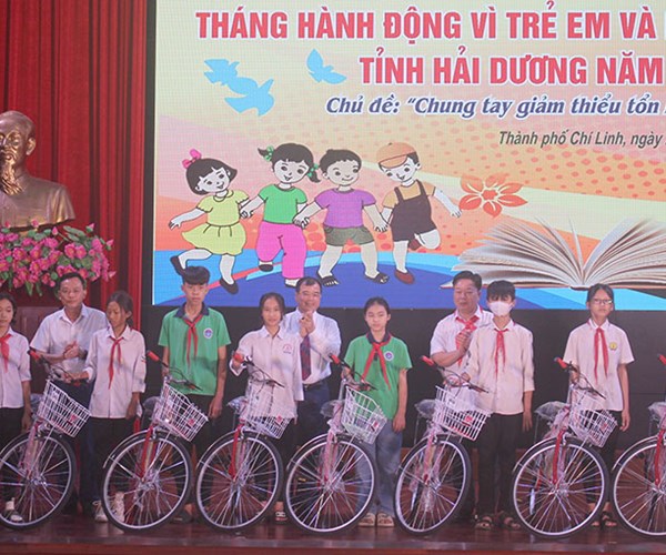 Hải Dương chung tay giảm thiểu tổn hại trẻ em - Anh 1