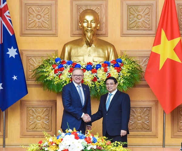 Thu tuong Pham Minh Chinh don, hoi dam voi Thu tuong Australia - Anh 11