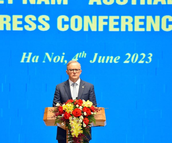 Thu tuong Pham Minh Chinh don, hoi dam voi Thu tuong Australia - Anh 14