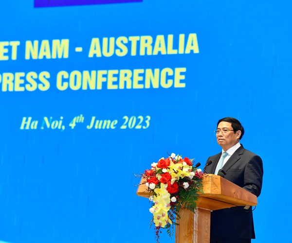 Thu tuong Pham Minh Chinh don, hoi dam voi Thu tuong Australia - Anh 13