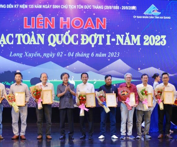 Bế mạc Liên hoan Âm nhạc toàn quốc đợt I năm 2023 - Anh 1