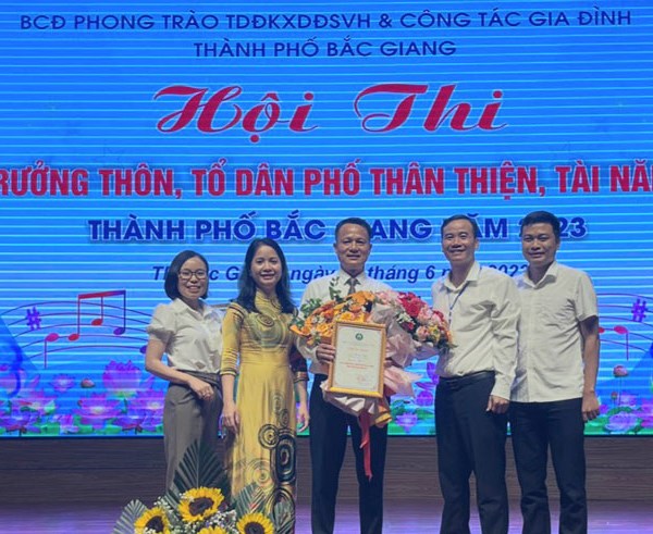 Hội thi “Trưởng thôn, tổ dân phố thân thiện, tài năng” TP. Bắc Giang - Anh 1