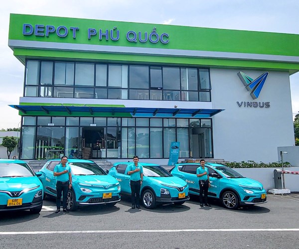 100 xe taxi Xanh đi vào hoạt động tại Phú Quốc - Anh 1