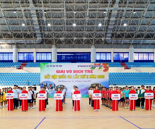 Gần 200 VĐV tham gia Giải vô địch trẻ đẩy gậy quốc gia lần thứ 2 - Anh 1