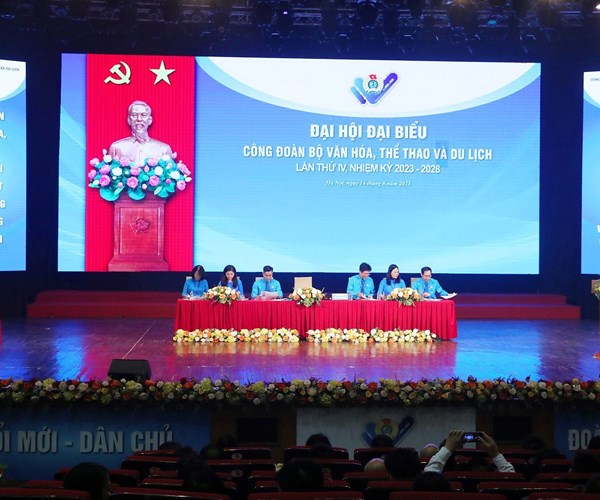 Đại hội Công đoàn Bộ VHTTDL lần thứ IV nhiệm kỳ 2023 – 2028 - Anh 8