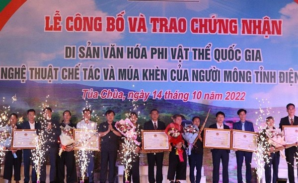 Bảo tồn và phát huy nghề chế tác khèn Mông ở Tủa Chùa - Anh 2