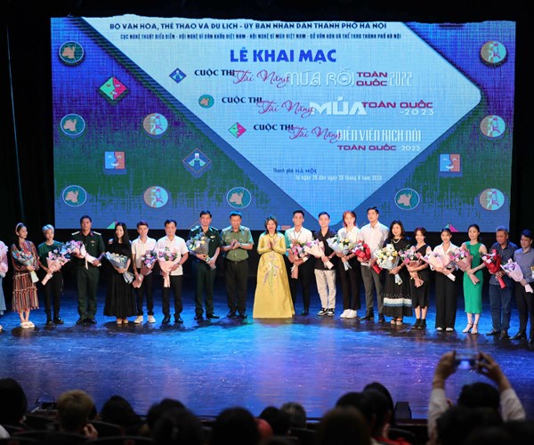 Khai mạc ba cuộc thi tài năng nghệ thuật toàn quốc tại Hà Nội - Anh 6