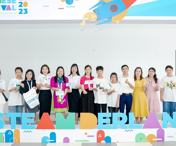 Nhiều trải nghiệm cho trẻ em trong Ngày hội Khám phá STEAM “STEAMese Festival 2023