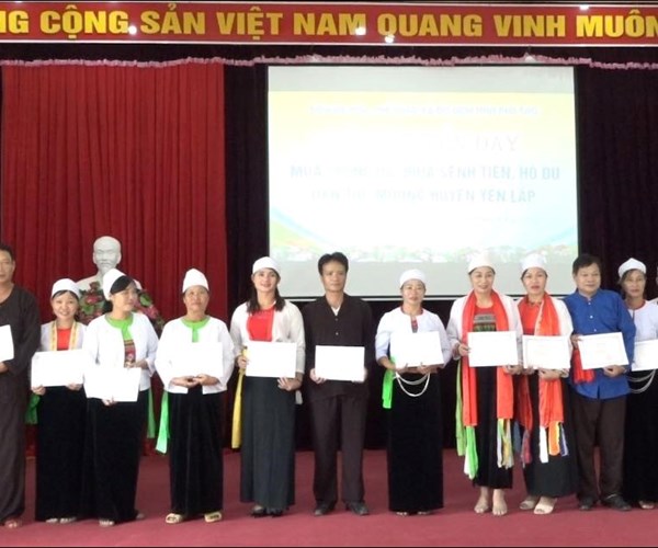 Bảo tồn văn hóa Mường ở Yên Lập gắn với phát triển du lịch - Anh 4