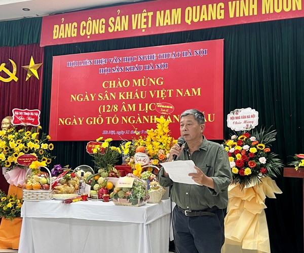 Hội Sân khấu Hà Nội tổ chức lễ giỗ Tổ nghề - Anh 2