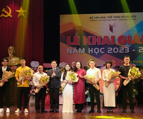 Trường Đại học Sân khấu - Điện ảnh Hà Nội khai giảng năm học 2023-2024 - Anh 2