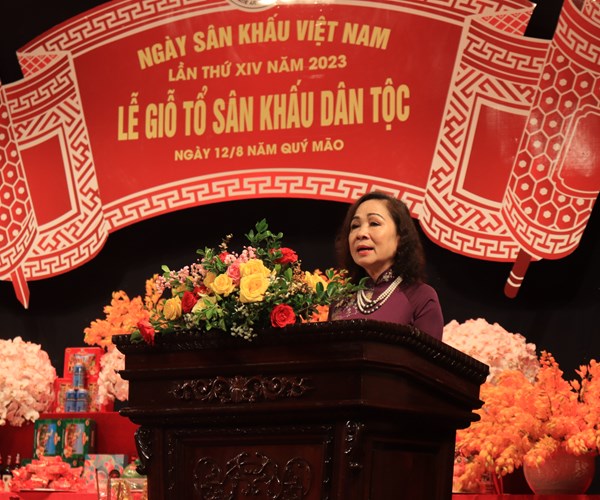 Kỷ niệm ngày Sân khấu Việt Nam và Lễ giỗ Tổ sân khấu 2023 - Anh 2