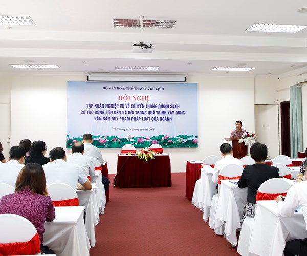 Truyền thông chính sách có tác động lớn của ngành VHTTDL - Anh 1