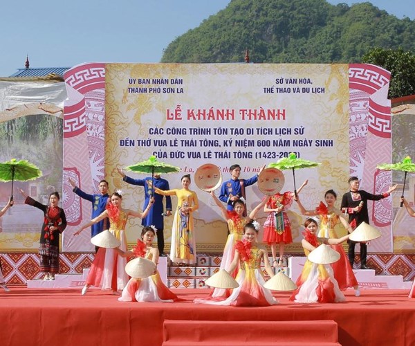 Khánh thành các công trình tôn tạo Đền thờ vua Lê Thái Tông - Anh 2