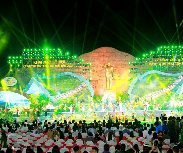 Khai mac Le hoi ca phe tinh Son La lan thu nhat nam 2023 - Anh 5