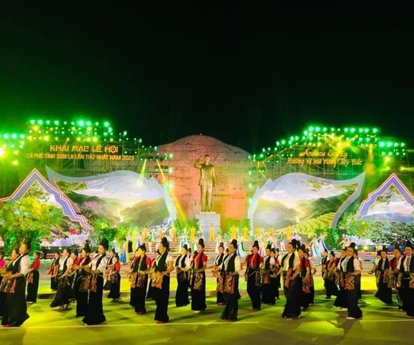 Khai mac Le hoi ca phe tinh Son La lan thu nhat nam 2023 - Anh 6