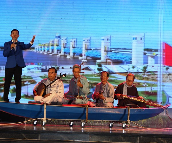 Gần 200 tài tử hòa điệu tuyên truyền xây dựng nông thôn mới - Anh 3