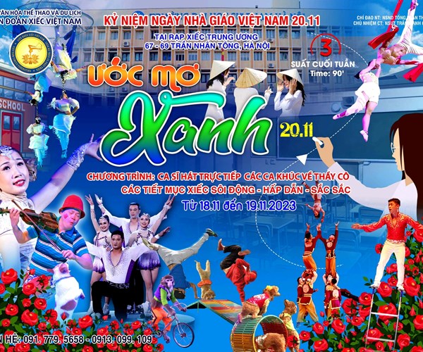 Chương trình xiếc “Ước mơ xanh”: Tri ân các nhà giáo ngành Xiếc - Anh 1