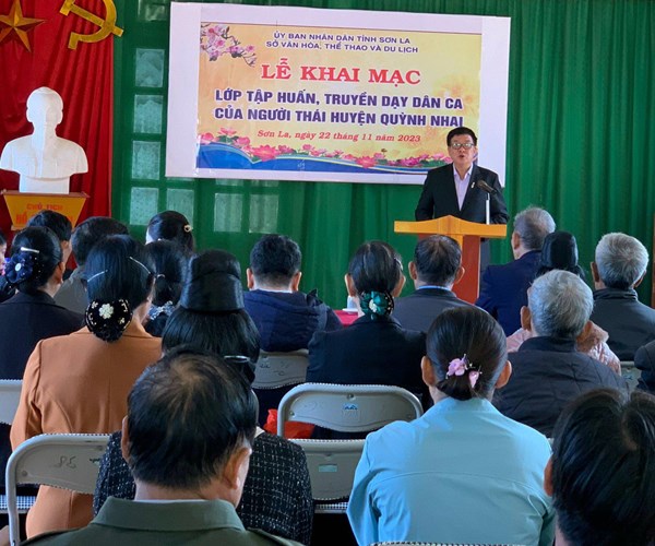 Dac sac lan dieu dan ca dan toc Thai o Quynh Nhai - Anh 1