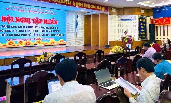 Kiên Giang nhiều hoạt động thiết thực vì bình đẳng giới - Anh 1