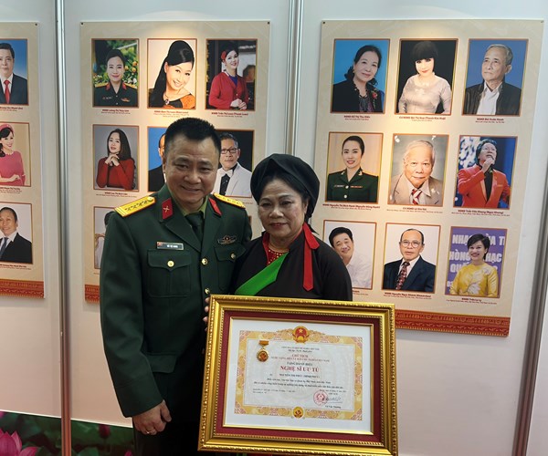 Danh hiệu là động lực lớn để nghệ sĩ say mê sáng tạo, phục vụ nhân dân - Anh 1