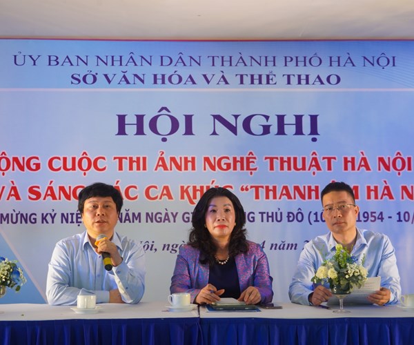 Phát động cuộc thi ảnh nghệ thuật và sáng tác ca khúc kỷ niệm 70 năm Ngày Giải phóng Thủ đô - Anh 1