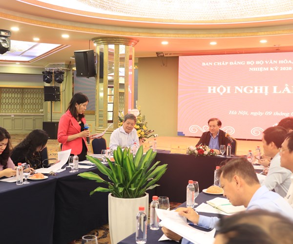 Đảng bộ Bộ VHTTDL: Nâng cao chất lượng hiệu quả công tác xây dựng Đảng - Anh 3
