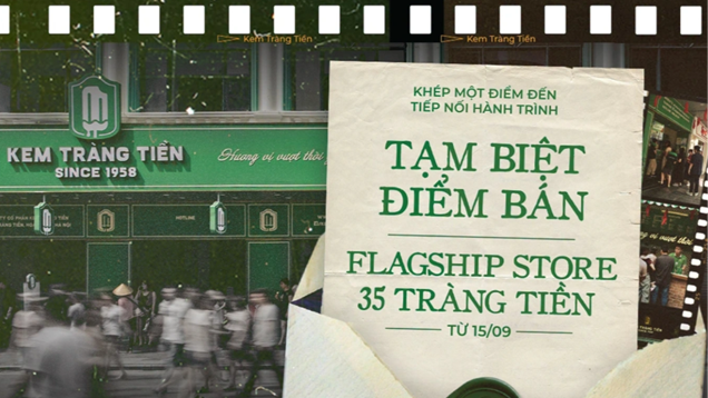 Kem Tràng Tiền dừng đón khách tại cơ sở 35 Tràng Tiền sau gần 70 năm 
