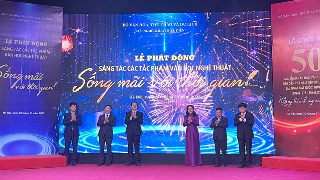 Phát động sáng tác các tác phẩm văn học nghệ thuật “Sống mãi với thời gian” giai đoạn 2026 – 2030