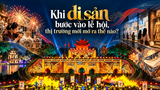 Khi di sản bước vào lễ hội, thị trường mới mở ra thế nào?