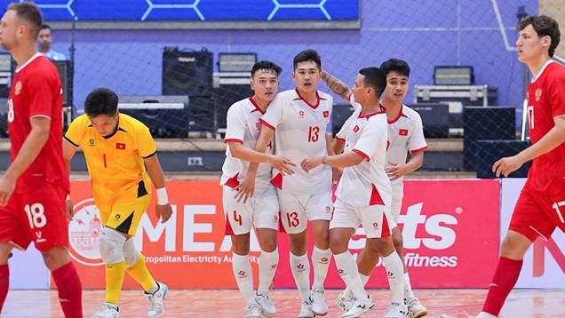 Màn thể hiện ấn tượng của đội tuyển futsal Việt Nam