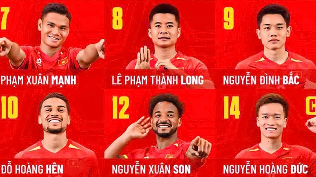 Đội hình ra sân của tuyển Việt Nam trước Thái Lan: Xuân Son, Đình Bắc đá chính