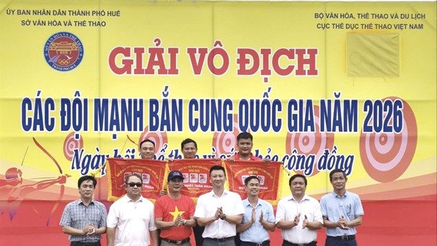 TP.HCM nhất toàn đoàn Giải các đội mạnh bắn cung Quốc gia 2026