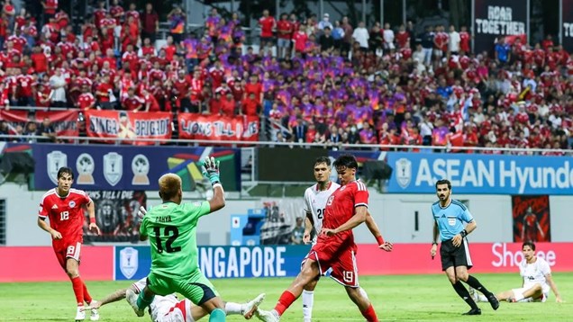 Cầm hòa Indonesia, Singapore giành vé vào bán kết ASEAN Cup 2026
