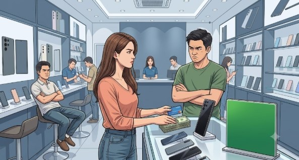 Từ chối mua điện thoại mới, tôi biết mình chỉ là “cây ATM” của bạn trai