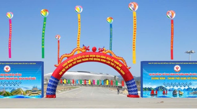 Đại hội Thể dục thể thao Quảng Ninh diễn ra ngày 11.10