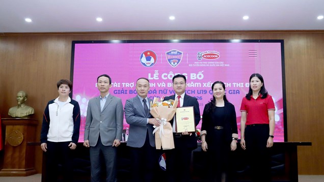 Bốc thăm, công bố nhà tài trợ cho Giải U19 nữ Quốc gia 2026
