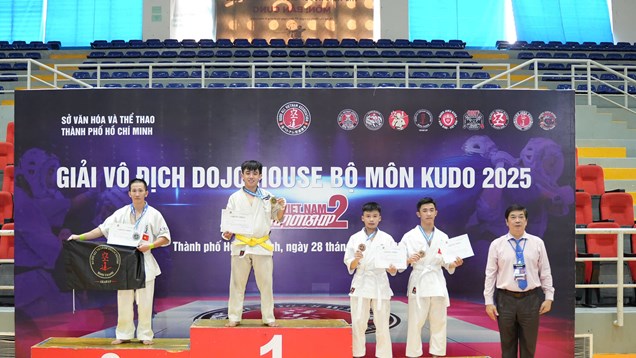 Giải vô địch Cúp các Câu lạc bộ Kudo quốc gia khép lại thành công