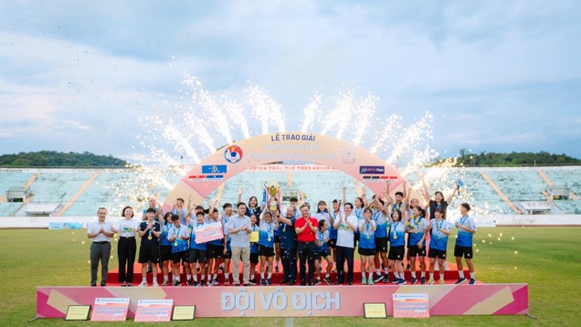 Bế mạc Giải bóng đá nữ vô địch U16 quốc gia 2026