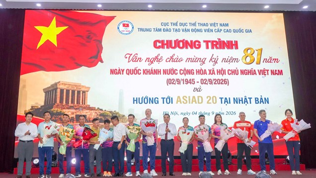 Tiếp lửa cho Đoàn Thể thao Việt Nam trước thềm ASIAD 20